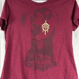 Disney Parks Boys Hollywood Tower Hotel T-Shirt Size XL Crew Neck Short Sleeved